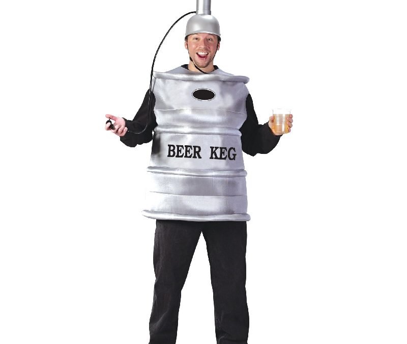 Beer Keg Adult Costume