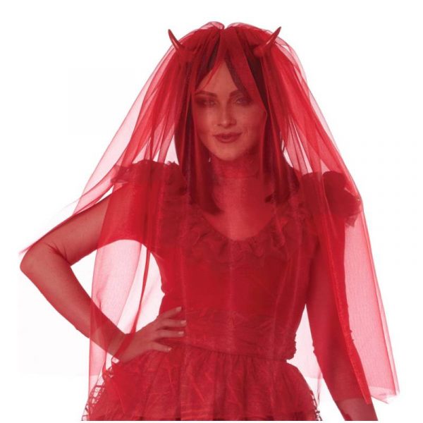 Bride From Hell Adult Costume Veil