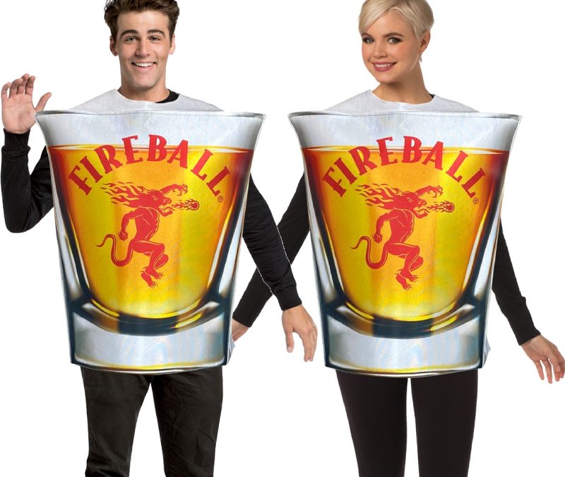 Fireball Shot Glass Costume
