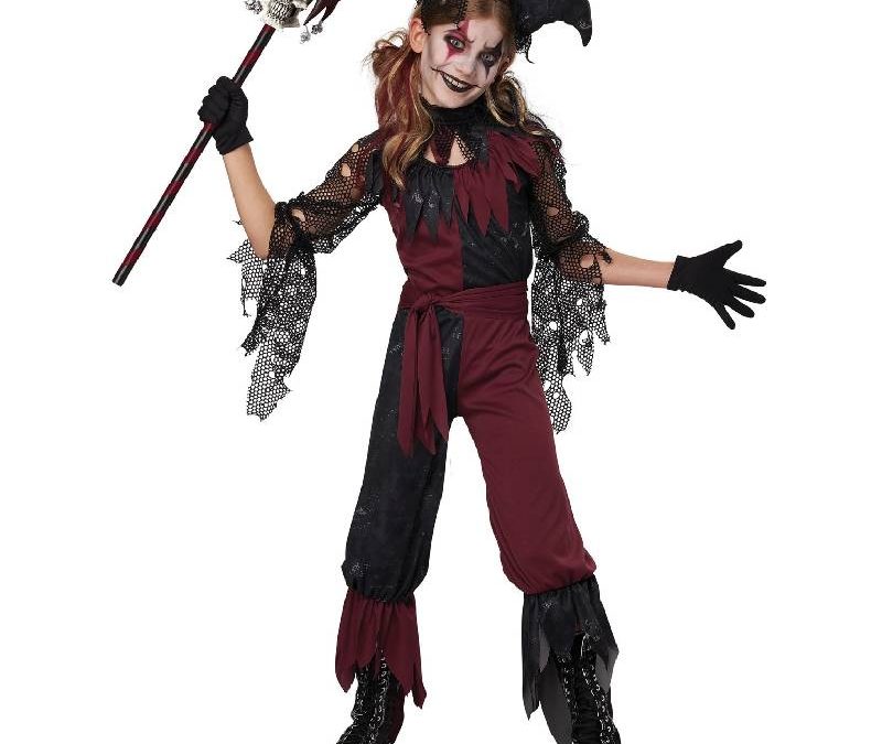 Jester Psycho Childs Costume