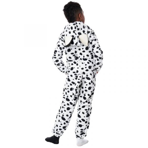 Dalmatian Pup Childs Fleece Jumpsuit