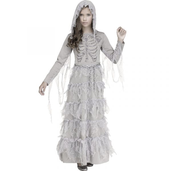 Skele-Ghost Girl Child Costume