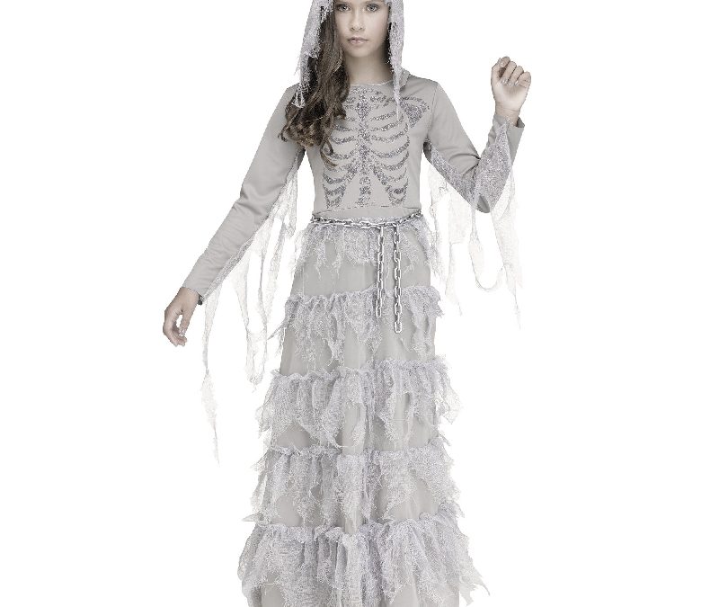 Skele-Ghost Girl Child Costume