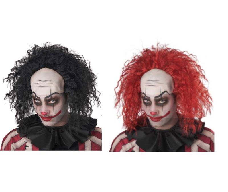 Clown Pattern Baldness Wig