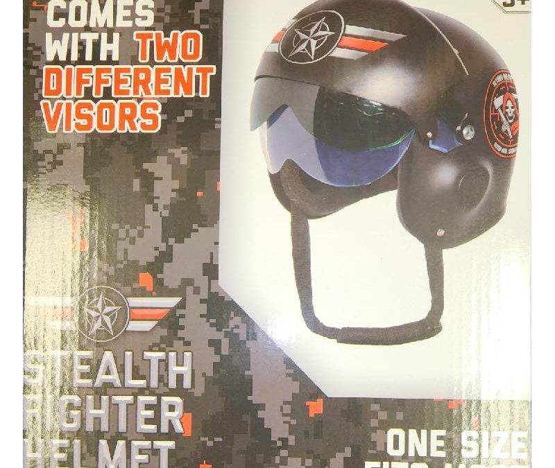 Costume Plastic Licensed Navy Stealth Fighter Helmet Top Gun