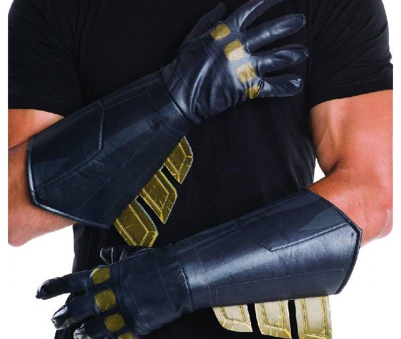 Costume Batman Adult Gauntlet Gloves