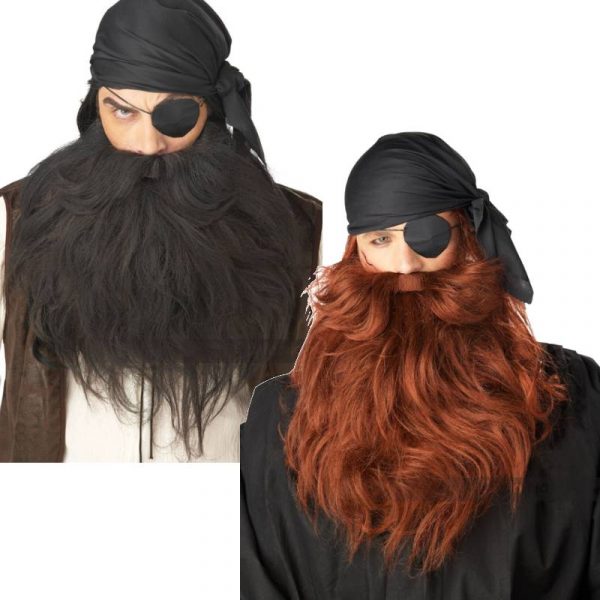 Costume Pirate Beard & Moustache