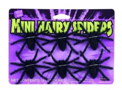 3" Costume Plastic Hairy Spiders