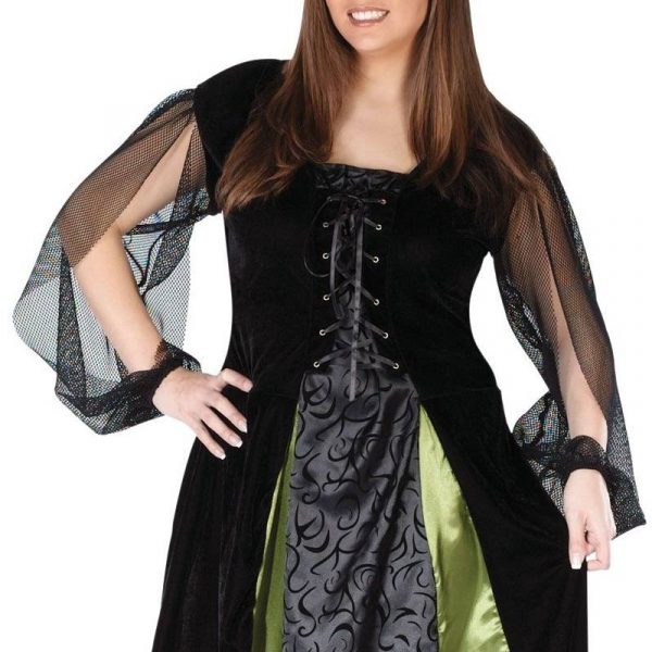 Goth Maiden Witch Plus Size Bodice