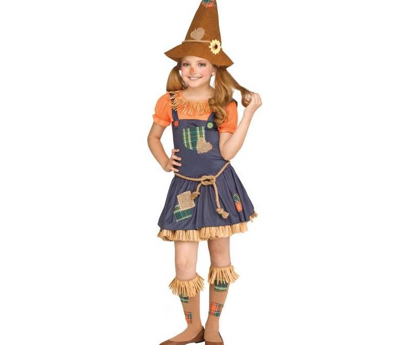 Scarecrow Girl Child Costume