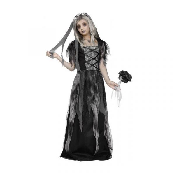 Cemetery Bride Child Costume