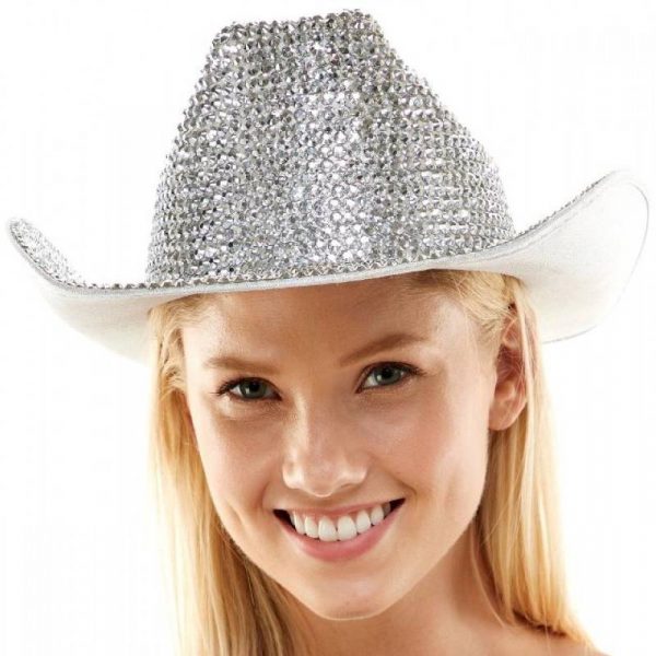 Deluxe Fabric Rhinestone Western Hat - Cappel's