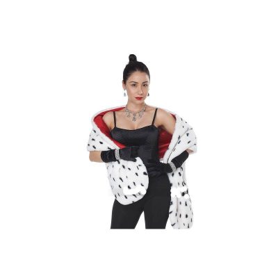 Costume Faux Dalmatian Stole