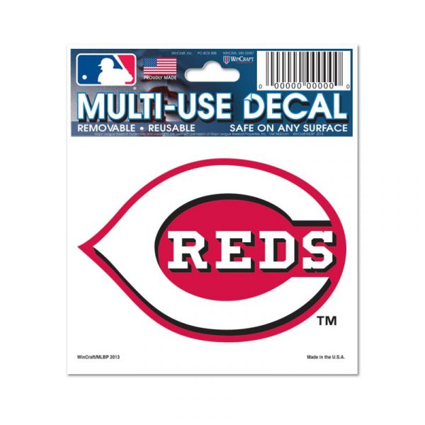 Officially Licensed Reds MultiUse Decal Cappel's