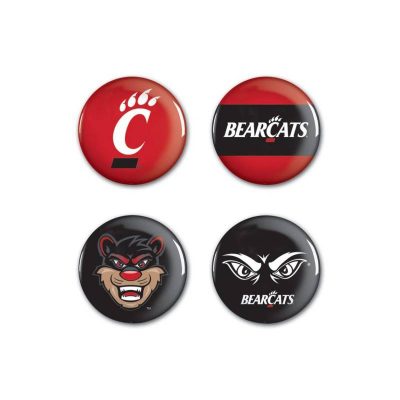 Officially Licensed Cincinnati Bearcats Button Pack