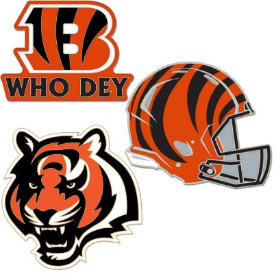 Officially Licensed Bengals Collector Enamel Pins