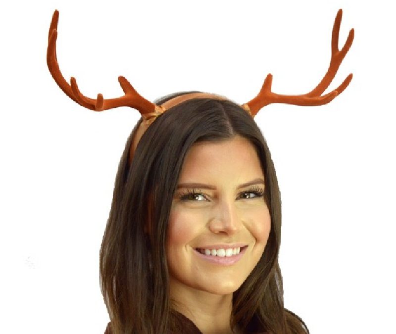Costume Plastic Antlers Headband