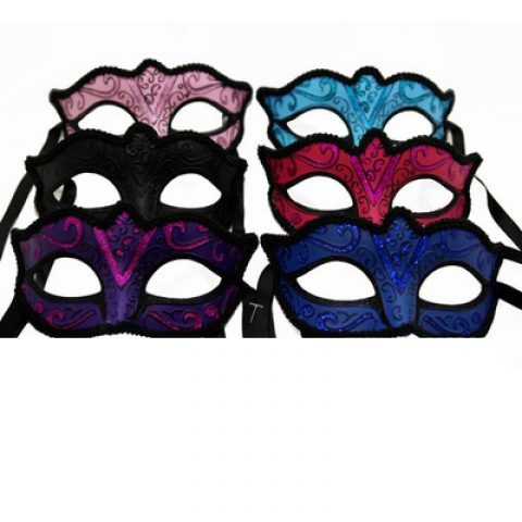 Costume Trimmed Venetian Half Mask Cappel #39 s