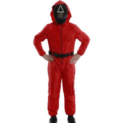 game jumpsuit red child or adult