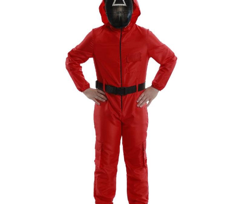 Game Jumpsuit Red Child or Adult