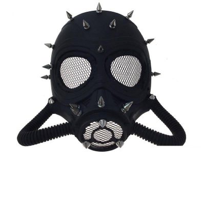 gas mask with spikes