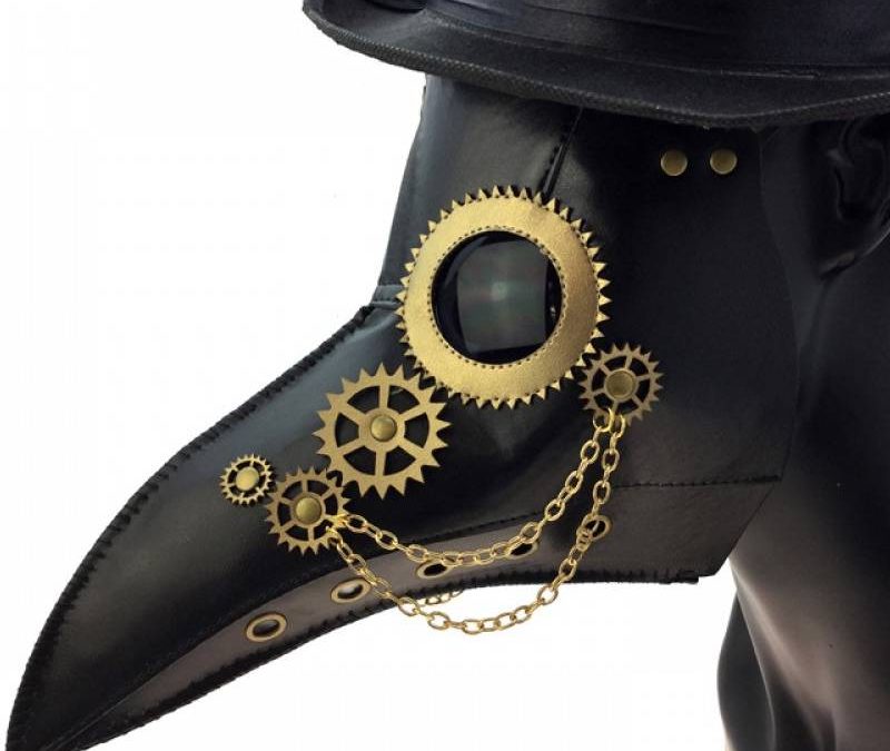 Plague Doctor Mask w Chain