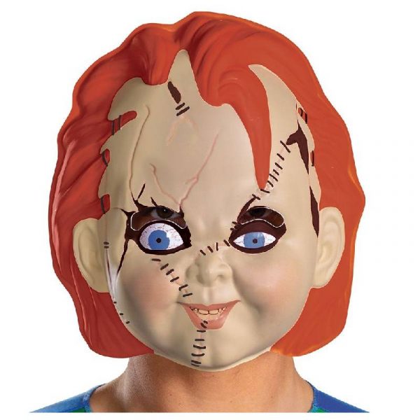 vacu-form plastic chucky mask