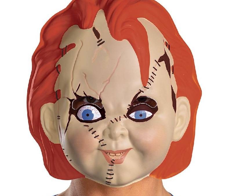 Costume Vacu-Form Plastic Chucky Mask