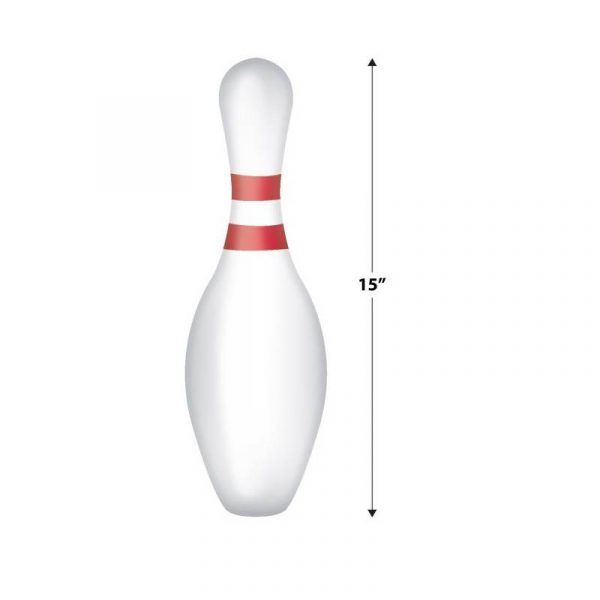 15" bowling pin cutout measurements