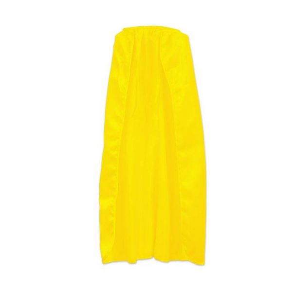 30" fabric cape yellow
