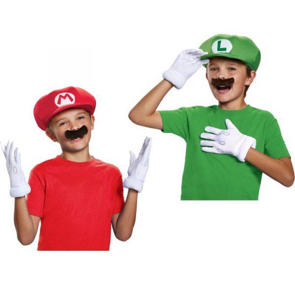 super mario brothers licensed child accessory kit