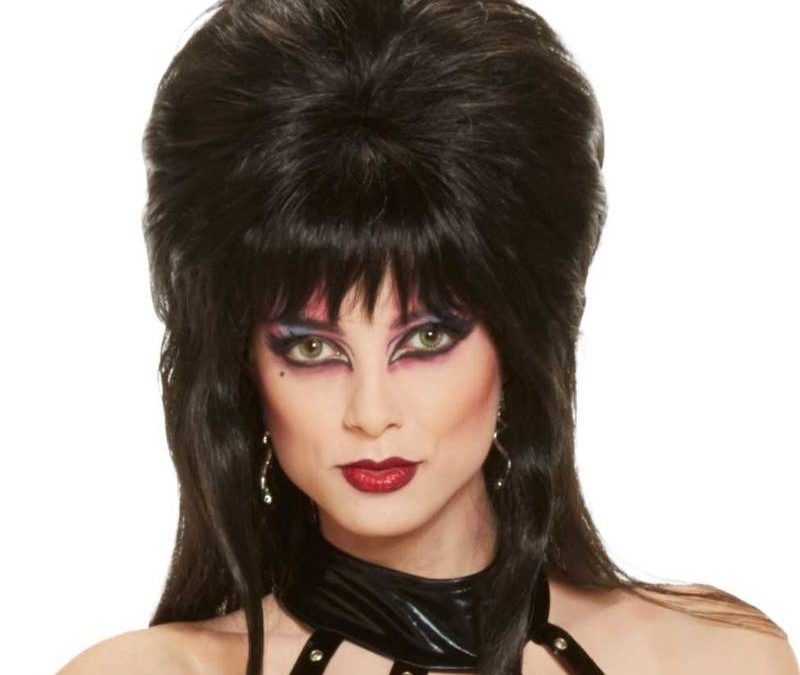 Elvira-style Adult Wig – black