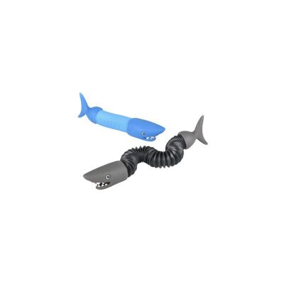 fidget plastic accordion shark