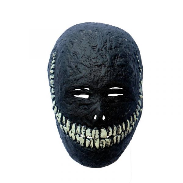 creepy grinning mask