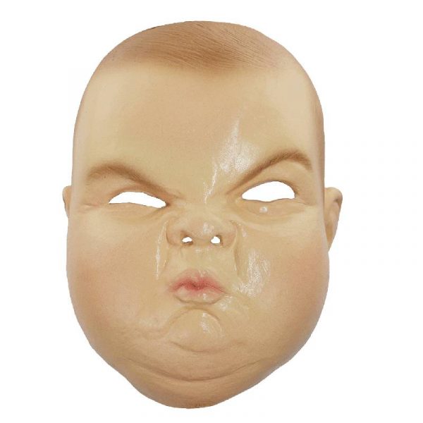 grumpy baby latex mask