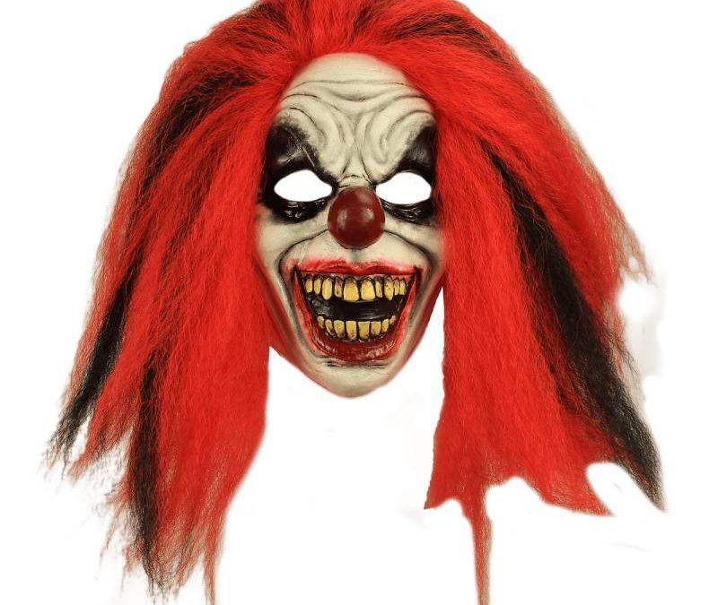 Reddish the Clown Latex Face Mask