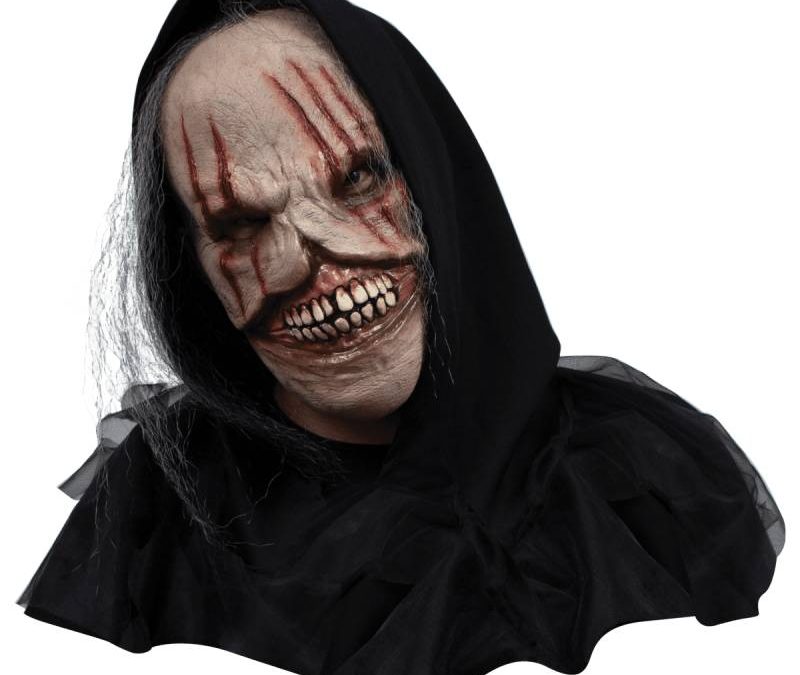 Wicked Scratched Latex Mask