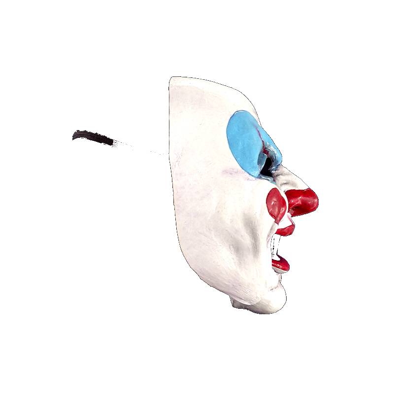 latex clown mask with moveable jaw