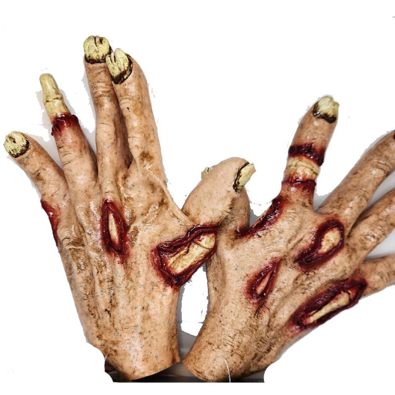 zombie flesh hands