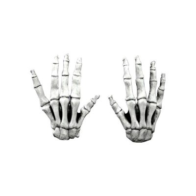 adult skeleton hands