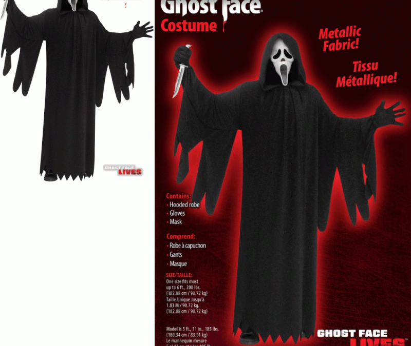 Scream Ghost Face® 25th Anniversary Costume