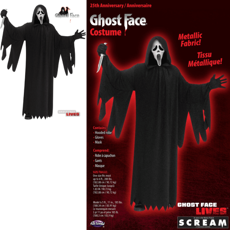 Buy Ghost Face 25th Anniversary Scream Mask - Cappel's