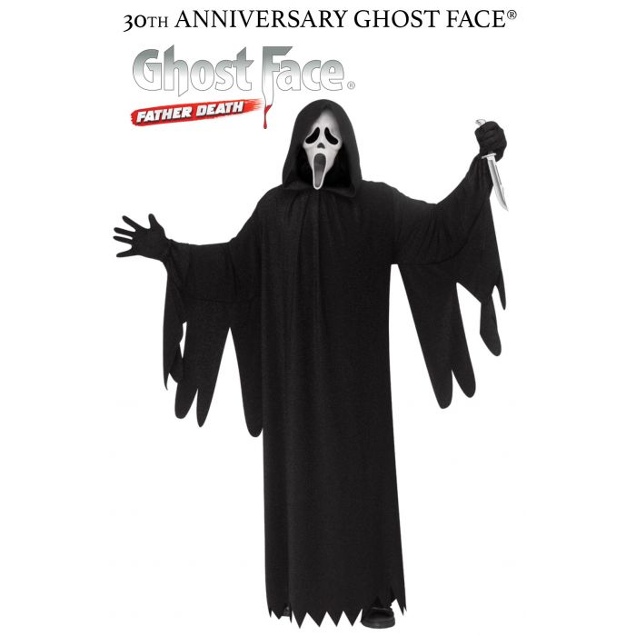 30th Anniversary Ghost Face "Father Death" Adult Standard size costume
