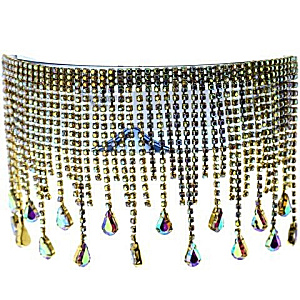 Deluxe Dangling Rhinestone Sunglasses