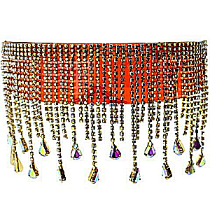 Deluxe Dangling Rhinestone Sunglasses