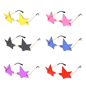 star shaped sunglasses