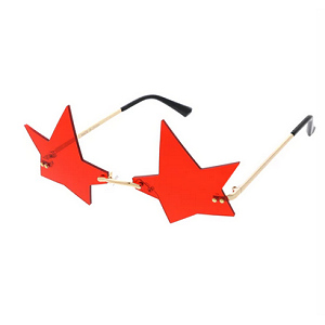 star shaped sunglasses