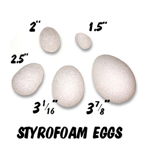 styro eggs