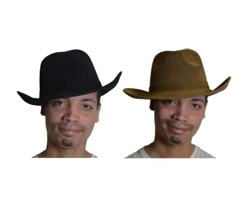 Suede-Like Indiana-Jones Style Fedora Hat