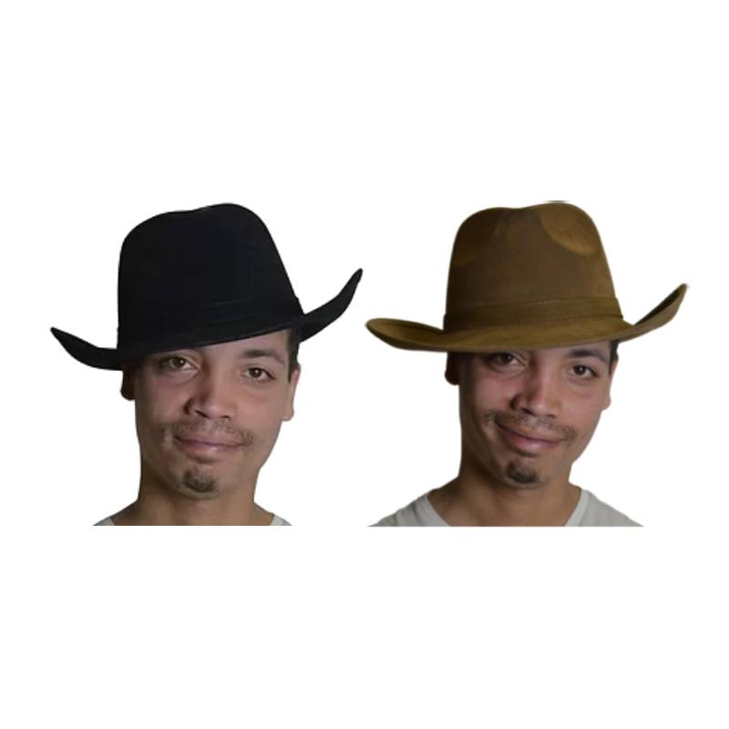 Suede-Like Indiana-Jones Style Fedora Hat